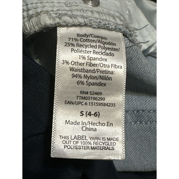Time and Tru Womens Maternity Comfort Stretch Straight Jeans Size Small 4-6 New - Picture 8 of 9